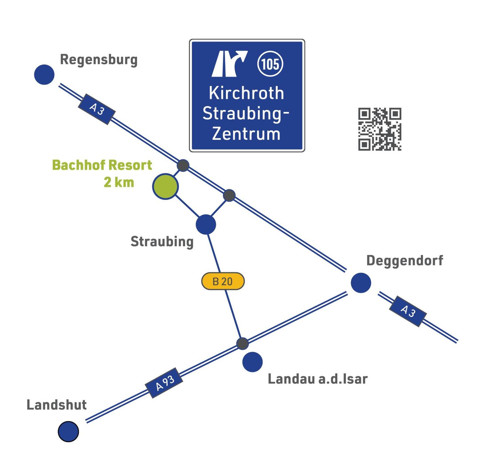 Kirchroth Bachhof Resort Hotel מראה חיצוני תמונה
